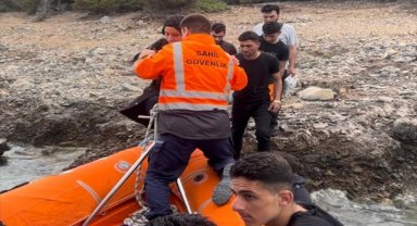 Bodrum ve Datça açıklarında 46 düzensiz göçmen kurtarıldı