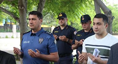 Bolvadin'de şehitlik ziyareti