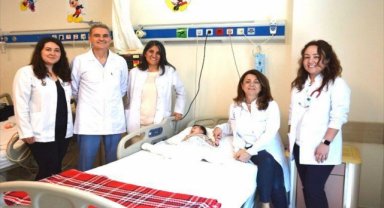 Denizli'de iki aylık bebek, kalp ameliyatı ile sağlığına kavuştu
