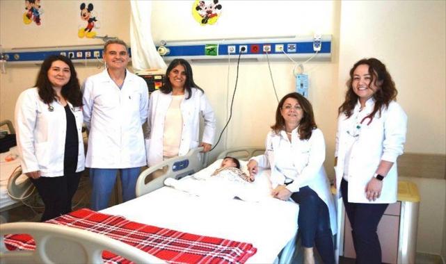 Denizli'de iki aylık bebek, kalp ameliyatı ile sağlığına kavuştu