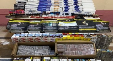 Denizli'de kaçak sigara operasyonunda 1 kişi yakalandı