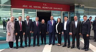 Emirdağ'dan Bakan Özdemir İçin Başkent Çıkarması Yaptılar