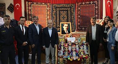 Halk Eğitim Merkezi Yıl Sonu sergisinin açılışını gerçekleştirdik