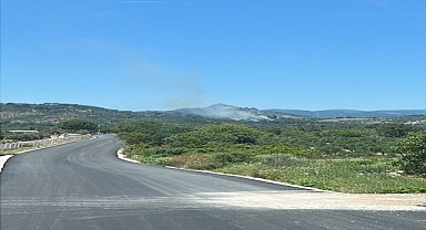 İzmir'de ormanlık alanda çıkan yangın kontrol altına alındı