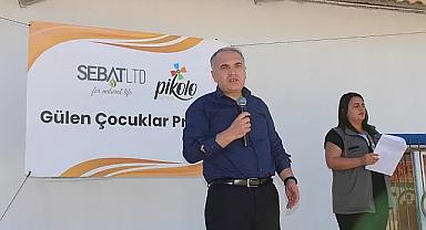 KAYMAKAM DURU GÜLEN ÇOCUKLAR PROJESİ KAPSAMINDA HASAT ŞENLİĞİNE KATILDI