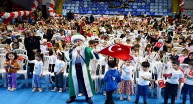 Kütahya'da Kur'an kurslarının minik öğrencileri şenlikte buluştu