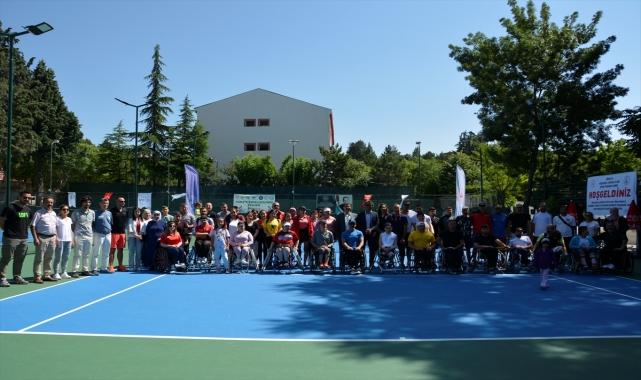 Manisa'da Tekerlekli Sandalye Tenis Akıncılar Türkiye Şampiyonası başladı