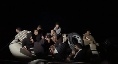 Muğla açıklarında 11 düzensiz göçmen kurtarıldı