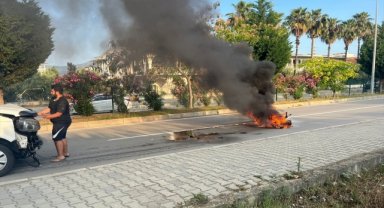 Muğla'da minibüsle çarpışan motosikletin sürücüsü yaralandı
