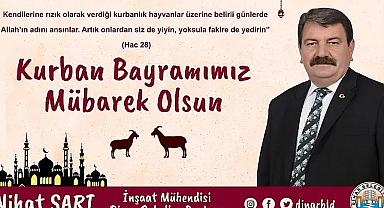 Nihat Sarı, vatandaşlarımızın Kurban Bayramı'nı kutladı