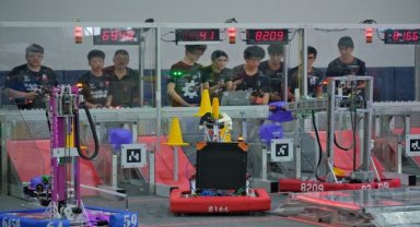 Robocube Off-Season 2023 robot yarışması gerçekleştirildi