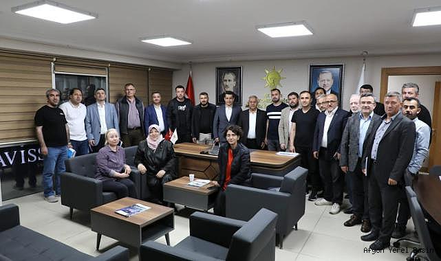 ZEYBEK BAŞKAN MERKEZ İLÇE YÖNETİM KURULU TOPLANTISINA KATILDI