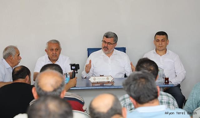 AK Parti Afyonkarahisar Milletvekili Ali Özkaya, il merkezi ve beldelerde programlarını sürdürüyor.