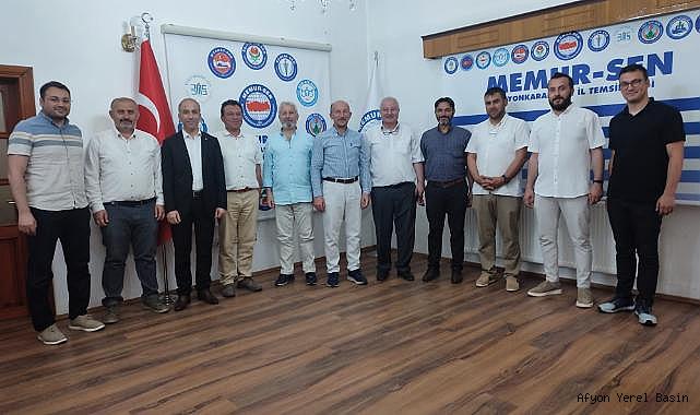 ALİ KESKİN GÜVEN TAZELEYEREK YENİDEN MEMUR-SEN İL TEMSİLCİLİĞİNE SEÇİLDİ.