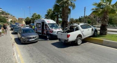 Aydın'daki trafik kazasında 2 kişi yaralandı