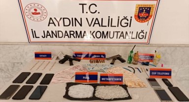 Aydın'daki uyuşturucu operasyonunda yakalanan 8 şüpheli tutuklandı