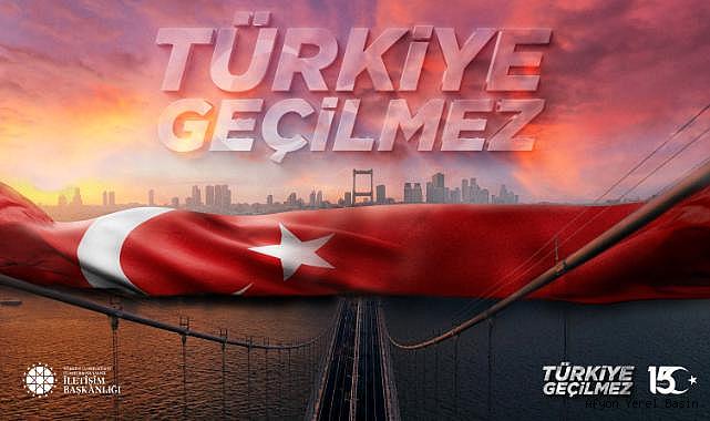 BAŞKAN ZEYBEK'TEN 15 TEMMUZ ŞEHİTLERİNİ ANMA DEMOKRASİ VE MİLLİ BİRLİK GÜNÜ MESAJI