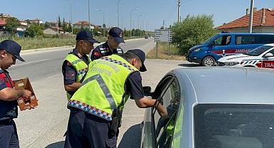 Bolvadin'de Bayram boyu trafik denetimleri aralıksız devam etti