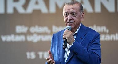 Cumhurbaşkanı Erdoğan: