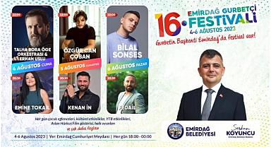 Emirdağ Gurbetçi Festivali Başlıyor