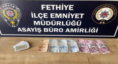Fethiye'de iş yerinde kumar oynayan 4 kişiye para cezası kesildi