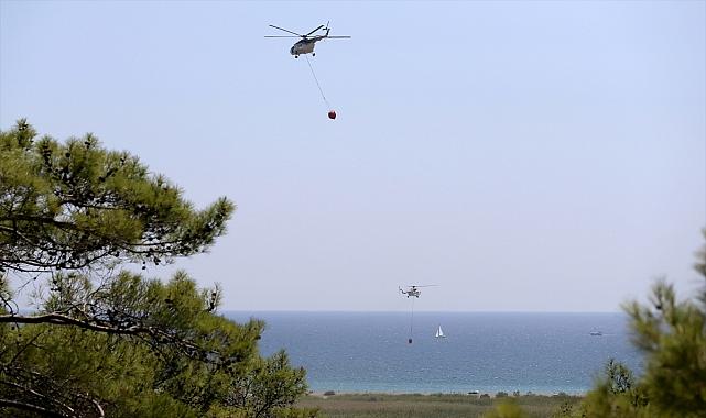 Fethiye'de çıkan orman yangını kontrol altına alındı