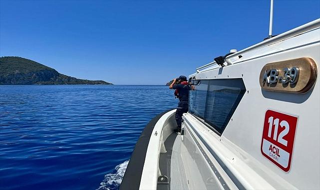 Fethiye'de kaybolan kişiye açık denizde sığındığı teknede ulaşıldı