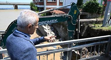 GİRESUN’DA SEL SONRASI SON DURUM…