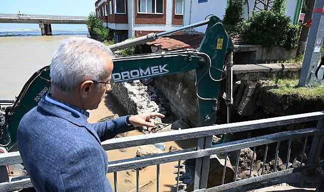 GİRESUN’DA SEL SONRASI SON DURUM…