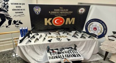 İzmir merkezli suç örgütlerine yönelik operasyonda 4 şüpheli tutuklandı