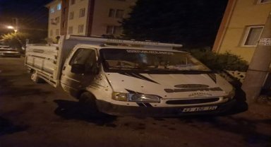 Kütahya'da dayısının kamyonetini kundaklatan kişi ile şüpheli yakalandı