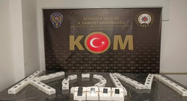 Kütahya'da klonlanmış cep telefonları ele geçirildi