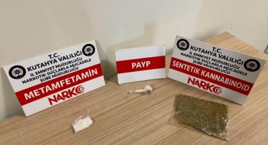 Kütahya'da uyuşturucu operasyonunda 2 zanlı tutuklandı
