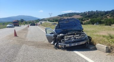 Manisa'da trafik kazasında 7 kişi yaralandı