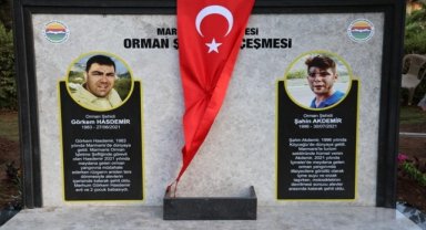 Marmaris'te Orman Şehitleri adına hayrat çeşmesi yaptırıldı