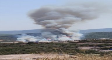Muğla'da ormanlık alanda çıkan yangına müdahale ediliyor