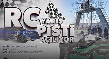 RC YARIŞ PİSTİ AÇILIYOR