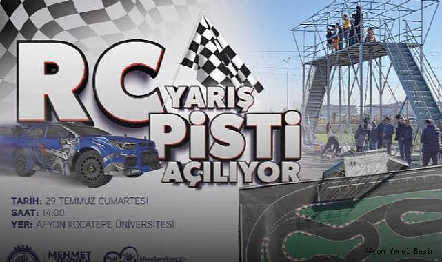 RC YARIŞ PİSTİ AÇILIYOR