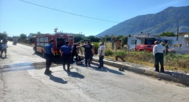 Sulama kanalından vitrin mankeni çıkarıldı
