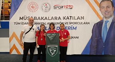 Türkiye Şampiyonasında Afyonkarahisarlı güreşçilerden büyük başarı
