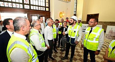 ULAŞTIRMA VE ALTYAPI BAKANI ABDULKADİR URALOĞLU TARİHİ HAYDARPAŞA GARINDAKİ RESTORASYON ÇALIŞMALARINI İNCELEDİ…