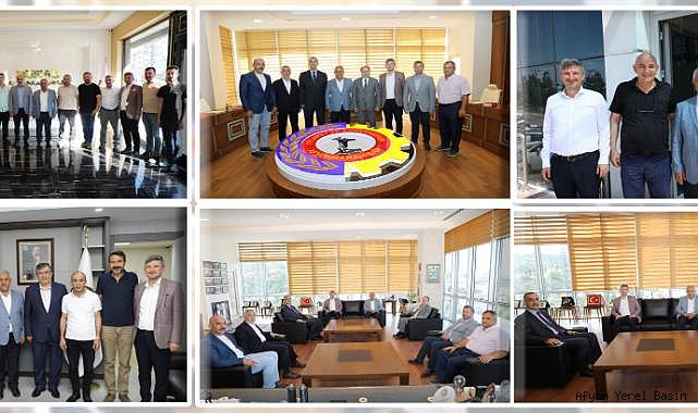 ZEYBEK BAŞKAN´DAN ODA BAŞKANLARINA PEŞ PEŞE ZİYARET