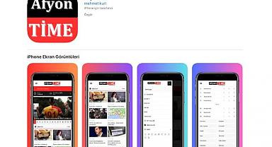 Afyontime artık apstore ve google play'da