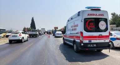 Aydın'da otobüsle minibüsün çarpışması sonucu 15 kişi yaralandı