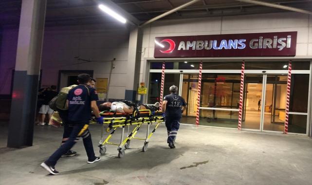 Aydın'da otomobilin kamyonete çarptığı kazada 4 kişi yaralandı