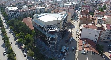 BAŞKAN DR. MUSTAFA ÇÖL KÜLTÜR MERKEZİ İNŞAATINI İNCELEDİ