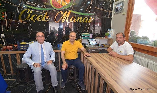 BAŞKAN DR. MUSTAFA ÇÖL VE MİLLETVEKİLİMİZ DR. HASAN ARSLAN İLÇEMİZDEKİ ESNAFLARI ZİYARET ETTİ