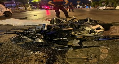 Bodrum'da otomobille çarpışan motosikletin sürücüsü öldü