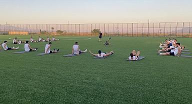 Bolvadin Termal Spor Sahaya İndi