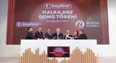 Borsa İstanbul'da gong Baydöner için çaldı